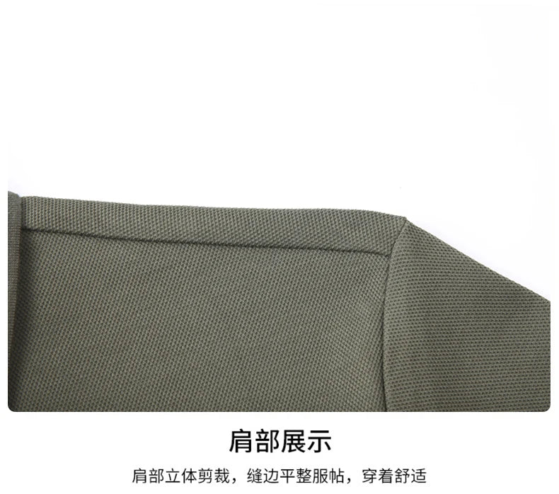 Light luxury brand embroidered long sleeved POLO shirt men's lapel top autumn new high-end cotton fashion casual Paul T-shirt
