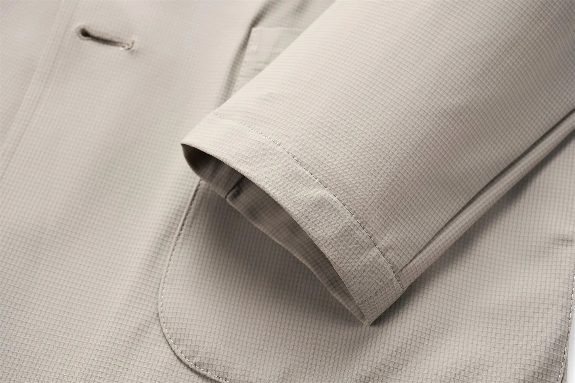 Minimalist Men Casual Blazer Ice Silk Nylon Spandex Seamless High Stretch Sun Protection Cooling Summer Breathable Tech Jacket