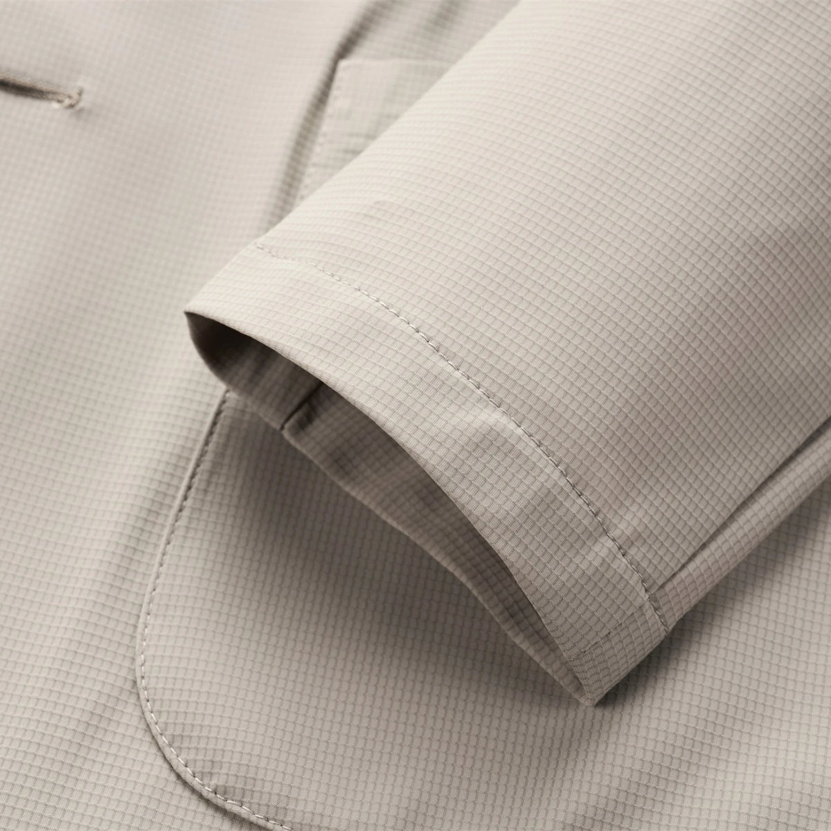 Minimalist Men Casual Blazer Ice Silk Nylon Spandex Seamless High Stretch Sun Protection Cooling Summer Breathable Tech Jacket
